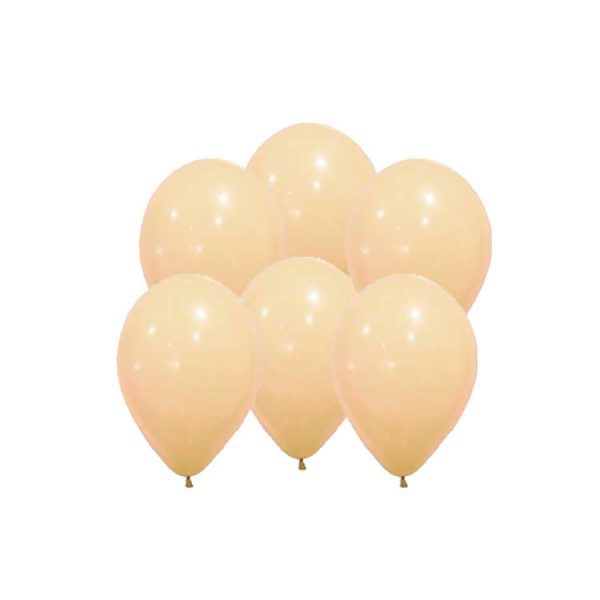 Globo pastel color NUDE por unidades
