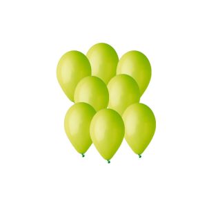 100 Globos pastel color VERDE CLARO