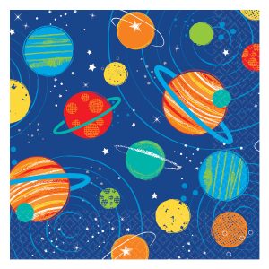 Servilletas BLAST OFF BDAY astronauta de 25X25 cm