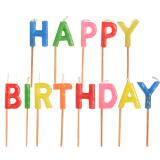 Velas cumpleaños "HAPPY BIRTHDAY"