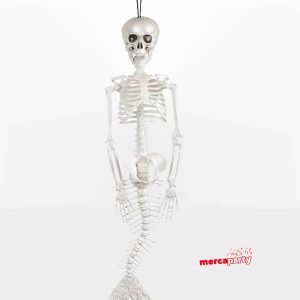 Decoración colgante esqueleto Sirena 40cm