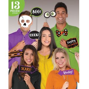 Photo Booth Kit Halloween 13 piezas