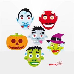 Caretas de Monsters  6uds