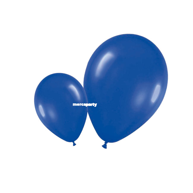 Globo pastel color AZUL EUROPA por unidades
