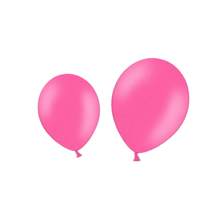 Globo pastel color FUCSIA por unidades