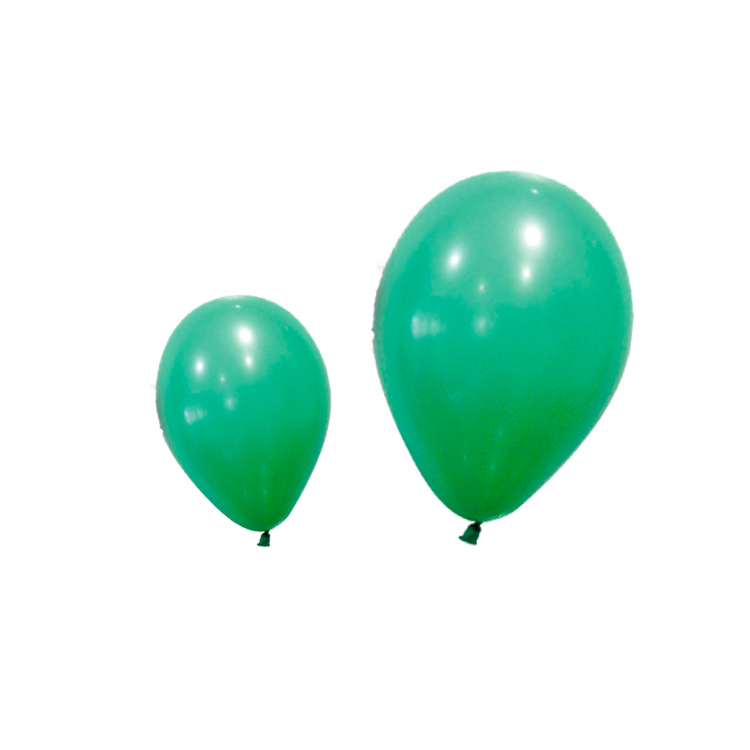 Globo pastel color VERDE OSCURO por unidades
