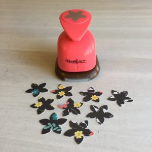 Troqueladora en forma de flor de 1"