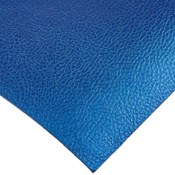 Cuero peacock azul intenso cricut