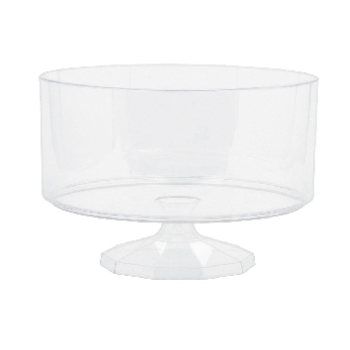 Tarro de bizcocho de plástico transparente de 15cm de alto 1 - Tarro de bizcocho de plástico transparente de 15cm de alto