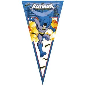 Bolsa cono para chuches Badman de 20x40cm