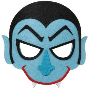 Máscara infantil de felpa "Vampiro"