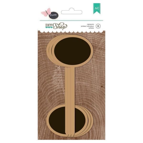 Señales de pizarra ovaladas con pincho DIY Shop 1 - Señales de pizarra ovaladas con pincho DIY Shop